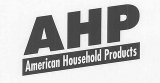 AHP AMERICAN HOUSEHOLD PRODUCTS logo