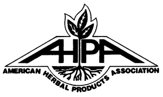 AHPA AMERICAN HERBAL PRODUCTS ASSOCIATION logo