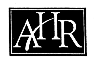 AHR logo