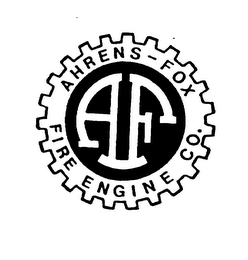 AHRENS-FOX FIRE ENGINE CO. AF logo