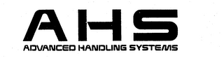 AHS ADVANCED HANDLING SYSTEMS logo