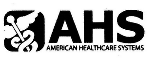 AHS AMERICAN HEALTHCARE SYSTEMS logo