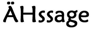 AHSSAGE logo