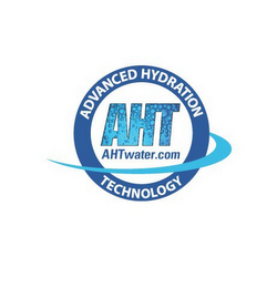AHT ADVANCED HYDRATION TECHNOLOGY AHTWATER.COM logo