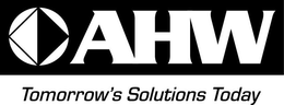 AHW TOMORROW'S SOLUTIONS TODAY logo