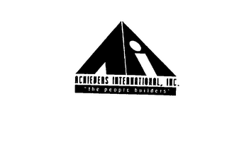 AI ACHIEVERS INTERNATIONAL INC.  "THE PEOPLE BUILDERS" logo