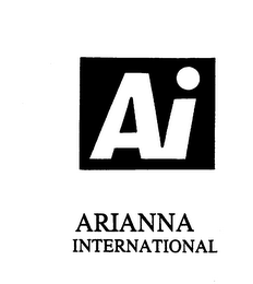 AI ARIANNA INTERNATIONAL logo