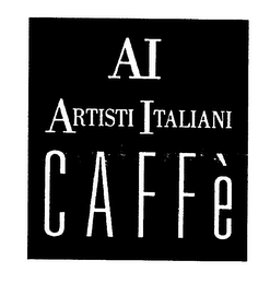 AI ARTISTI ITALIANI CAFFE logo