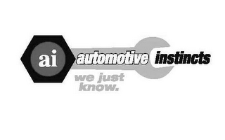 AI AUTOMOTIVE INSTINCTS WE JUST KNOW. logo