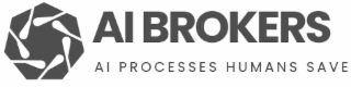 AI BROKERS AI PROCESSES HUMANS SAVE logo