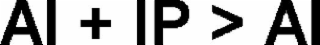 AI + IP > AI logo
