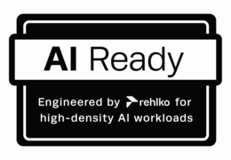 AI READY ENGINEERED BY REHLKO FOR HIGH-DENSITY AI WORKLOADS logo