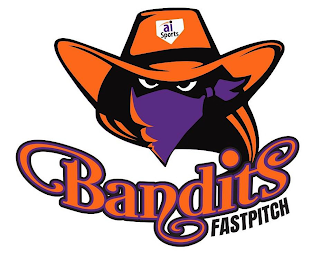 AI SPORTS BANDITS FASTPITCH logo