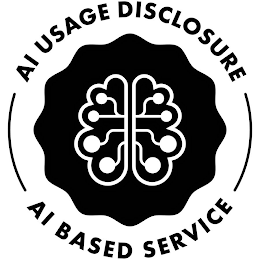 AI USAGE DISCLOSURE AI BASED SERVICE logo