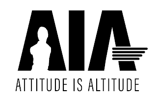 AIA ALTITUDE IS ATTITUDE logo