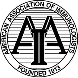 AIA AMERICAN ASSOCIATION OF IMMUNOLOGISTS FOUNDED 1913 logo