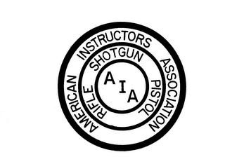 AIA AMERICAN INSTRUCTORS ASSOCIATION RIFLE SHOTGUN PISTOL logo