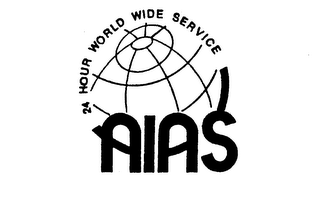 AIAS 24 HOUR WORLD WIDE SERVICE logo