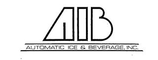 AIB AUTOMATIC ICE & BEVERAGE, INC. logo