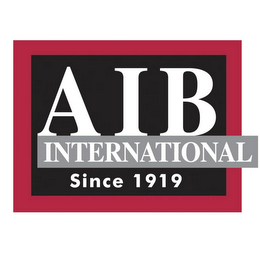 AIB INTERNATIONAL SINCE 1919 logo