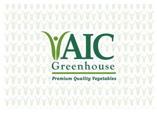 AIC GREENHOUSE PREMIUM QUALITY VEGETABLES logo