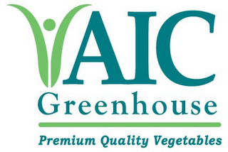 AIC GREENHOUSE PREMIUM QUALITY VEGETABLES logo