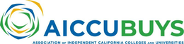 AICCUBUYS ASSOCIATION OF INDEPENDENT CALIFORNIA COLLEGES AND UNIVERSITIES logo