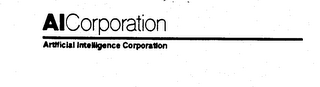 AICORPORATION ARTIFICIAL INTELLIGENCE CORPORATION logo