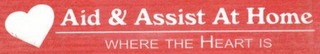 AID & ASSIST AT HOME WHERE THE HEART IS logo