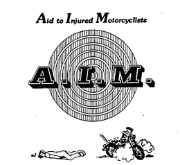 AID TO INJURED MOTORCYCLISTS A.I.M. logo