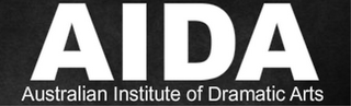 AIDA AUSTRALIAN INSTITUTE OF DRAMATIC ARTS logo