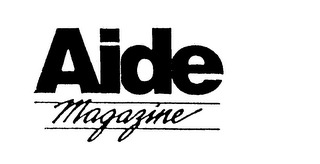 AIDE MAGAZINE logo