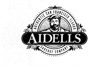 AIDELLS AUTHENTIC SAN FRANCISCO FLAVOR SAUSAGE COMPANY logo
