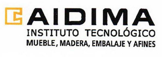 AIDIMA INSTITUTO TECNOLÓGICO MUEBLE, MADERA, EMBALAJE Y AFINES logo
