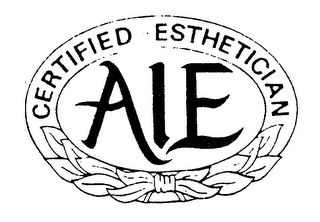 AIE CERTIFIED ESTHETICIAN logo