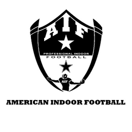 AIF PROFESSIONAL INDOOR FOOTBALL A AIF AMERICAN INDOOR FOOTBALL logo
