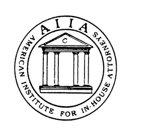 AIIA AMERICAN INSTITUTE FOR IN-HOUSE ATTORNEYS logo