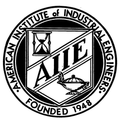 AIIE AMERICAN INSTITUTE OF INDUSTRIAL ENGINEERS FOUNDED 1948 logo