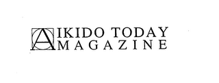 AIKIDO TODAY MAGAZINE logo