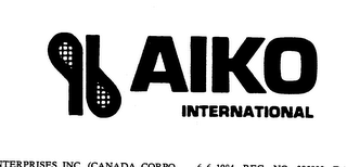 AIKO INTERNATIONAL logo