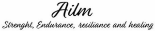 AILM STRENGHT, ENDURANCE, RESILIANCE AND HEALING logo