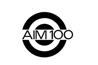 AIM 100 logo