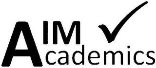 AIM ACADEMICS logo