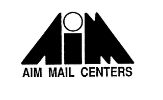 AIM AIM MAIL CENTERS logo
