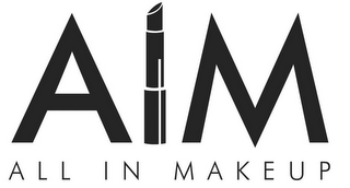 AIM ALL IN MAKEUP logo