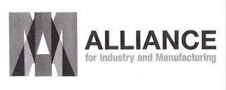 AIM ALLIANCE FOR INDUSTRY AND MANUFACTURING logo