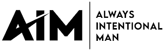 AIM ALWAYS INTENTIONAL MAN logo