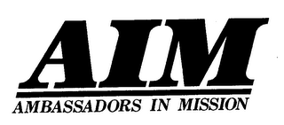 AIM AMBASSADORS IN MISSION logo