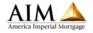 AIM AMERICA IMPERIAL MORTGAGE logo
