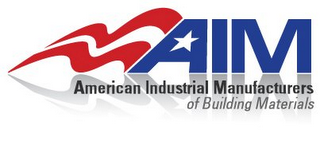 AIM AMERICAN INDUSTRIAL MANUFACTURERS OF BUILDING MATERIALS logo